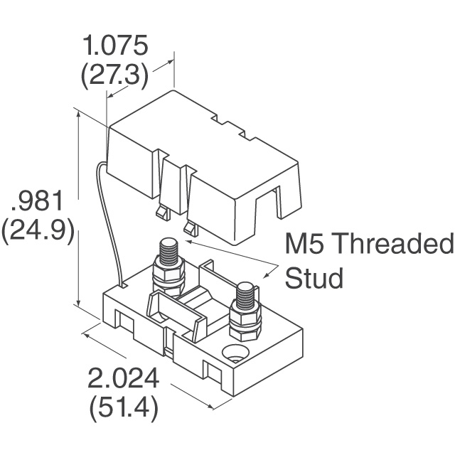 04980900ZXT Littelfuse Inc. Portafusibles